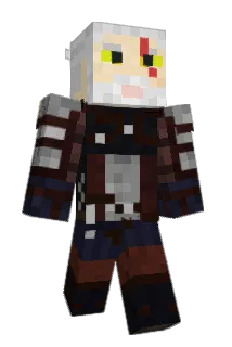 lonnge Minecraft avatar full body