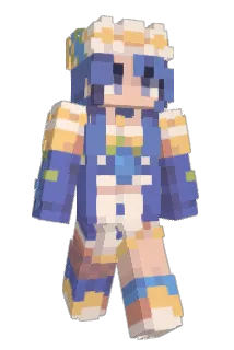 loonalazuli Minecraft avatar full body