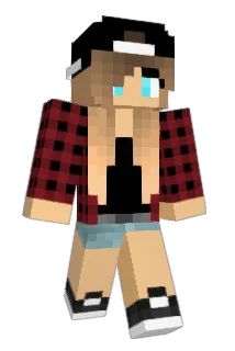 loovie Minecraft avatar full body