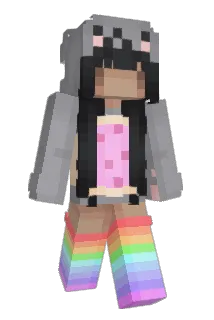 lopbunny Minecraft avatar full body