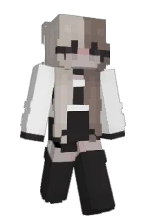 loserbella Minecraft avatar full body