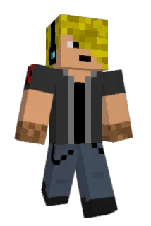 loserdown Minecraft avatar full body