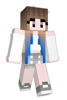 lovelyhime Minecraft avatar full body