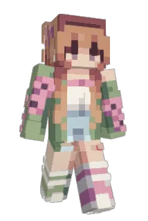 lovenfishing Minecraft avatar full body