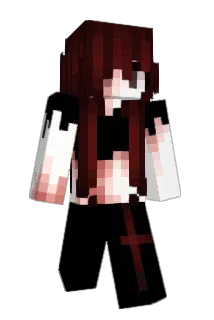 loverelation Minecraft avatar full body