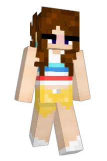 lpsfish Minecraft avatar full body