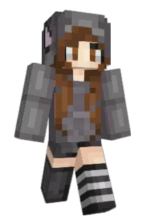 luaba Minecraft avatar full body
