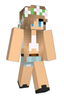 lucirquena Minecraft avatar full body