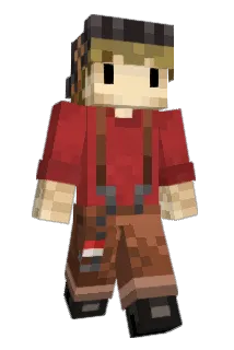 lucistist Minecraft avatar full body