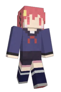 luck_bird Minecraft avatar full body