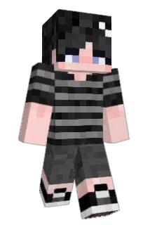 lucky_em Minecraft avatar full body