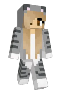 luckymallowcat Minecraft avatar full body