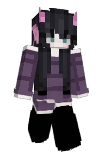 lucyredglitter Minecraft avatar full body
