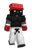 luffed Minecraft avatar full body
