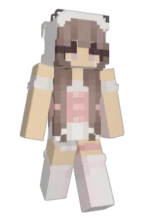 luliebear Minecraft avatar full body