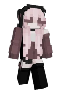 lulubunbun Minecraft avatar full body