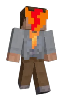 lumikukko Minecraft avatar full body