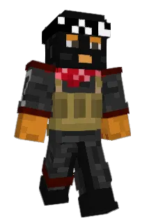 luminelous Minecraft avatar full body