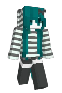 Minecraft-Avatar von lunafoxplay: ganzer Körper