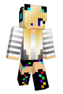 lunanerax Minecraft avatar full body