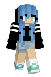 lunarwolf01 Minecraft avatar full body