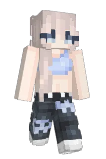 lunaticbagel Minecraft avatar full body