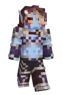 lurkersBones Minecraft avatar full body