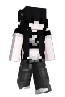 luvism Minecraft avatar full body