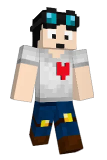 luvnick Minecraft avatar full body