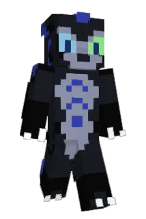 luxior Minecraft avatar full body