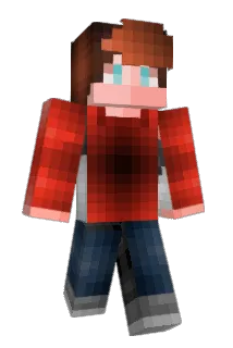 luxsaber Minecraft avatar full body