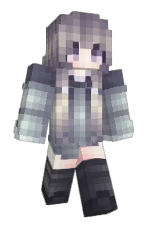 luzlamelo Minecraft avatar full body