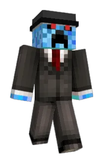 m07734 Minecraft avatar full body