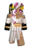 m0naliza Minecraft avatar full body