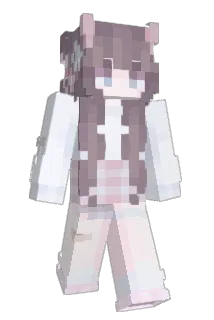 m1Natsuki Minecraft avatar full body