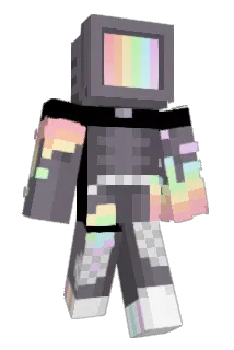 m1ika Minecraft avatar full body