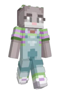 m3lpomenee Minecraft avatar full body