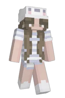 m8nstruckicebear Minecraft avatar full body