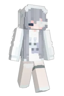 m_una Minecraft avatar full body