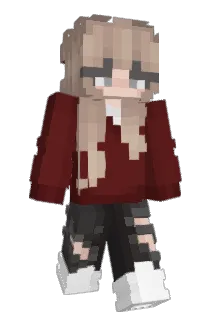 maaadison Minecraft avatar full body