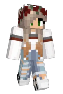 maddienicoleee Minecraft avatar full body