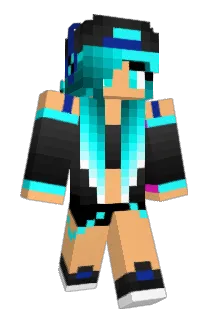 maginegloss Minecraft avatar full body