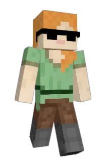 maiked Minecraft avatar full body