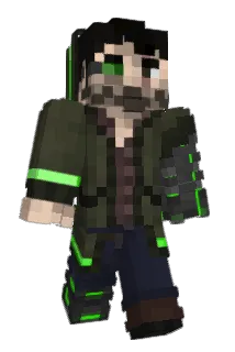mak7on Minecraft avatar full body