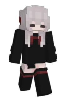 makoteki Minecraft avatar full body