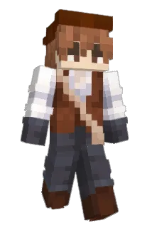 malifunctional Minecraft avatar full body