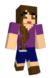 malinada Minecraft avatar full body