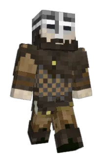 man__E Minecraft avatar full body