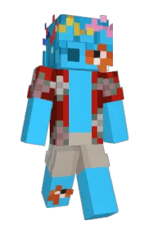 manhwaaddict Minecraft avatar full body