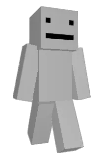 manhy Minecraft avatar full body